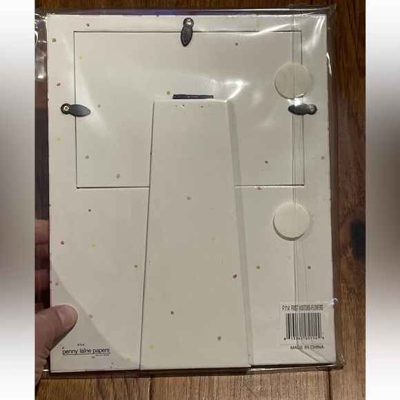 Baby’s First Visitors! Autograph Photo/Picture Frame Pink Girl 4X6 With Pen NEW! - Picture 6 of 10